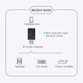 thumbnail image 3 of Dual-Function Bluetooth 5.0 Wireless Audio Adapter: 2-in-1 Transmitter & with 3.5mm Input, 10-15m Range, ABS Material, 5V DC Power for Car and Home Audio Systems, Ultra-Compact 45x21x11mm, 3 of 7