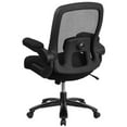 thumbnail image 3 of Scranton & Co Fabric Black Office Chair Swivel High Back Adjustable Lumbar Support 43.5"-47.5", 3 of 4
