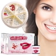 thumbnail image 4 of WIFKLSIIPG Teeth Gem Set Easy on Easy Take Off Trendy Accessory for Spicy Girls Includes 2ML Glue, 4 of 8