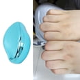 thumbnail image 4 of Gomme pour Cheveux, Exfoliant pour la Peau Inhibe la Pousse des Cheveux Épilation Réutilisable pour les Poils du Corps Bleu, 4 of 8