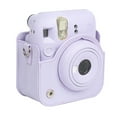 thumbnail image 1 of Camera Protective Bag, Mini Instant Leather Case, for Mini 12, With Adjustable Shoulder Strap, 1 of 7