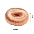 thumbnail image 4 of Jnismy Hair Ring Good Elastic Hairstyle Fixing Resin Wigs Hair Donuts for Women, 4 of 6