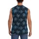 thumbnail image 4 of Fotbe Dandelions Men's Camiseta sin Mangas Estampada para Hombres, Playera Casual para Gimnasio, Entrenamiento, Playa-Medium, 4 of 7