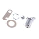 thumbnail image 4 of 1 par de cerraduras giratorias sin llave de 25 mm para el cajón del escritorio del pequeña sala para hogar del automóvil Cola Cerradura de la cerradura de la cerradura de la cerradura de la cerradura, 4 of 7