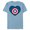 Ocean Blue, variant on Marvel Captain America Avengers Heart Love Valentine’s Day - Short Sleeve Blended T-Shirt for Adults - Customized-Yellow