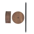 thumbnail image 2 of Soporte de auriculares de madera, estante modernos de auriculares universales antideslizos parauriculares parauriculares móviles, 2 of 7