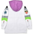 thumbnail image 2 of Toy Story Buzz Lightyear Boys Single Roleplay Zip Up Hoodie, 4-7, 2 of 2
