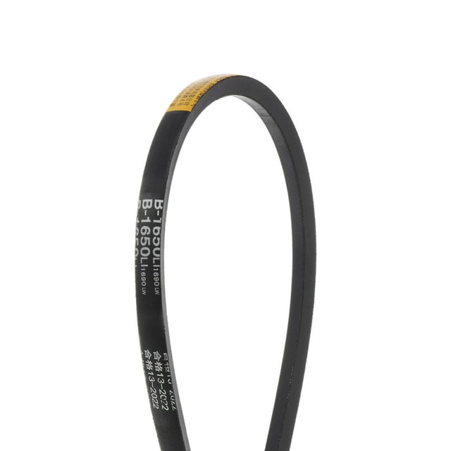 Unique Bargains B-1650 V-Belts Drive Belt 1650mm Inner Girth Rubber for Power Transmission