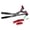 B, variant on Dent Removal Pliers, 2 Bases 3 Replaceable Heads Auto Body Repair Tool for Car Door Panel 1 Set