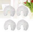thumbnail image 7 of MRLESS Disposable Headrest Covers, U-Shaped Pillowcase for Travel and Hotel Use, 50 White Pieces, 7 of 7