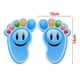 thumbnail image 3 of Bluecell - 15 pares de pegatinas autoadhesivas con diseño de huellas de dibujos animados para suelo, ideal para decoración de habitaciones infantiles, fiestas, escaleras y suelos (azul), 3 of 5