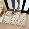 thumbnail image 2 of Beige Christmas Gingerbread Pattern Door Rugs,Washable Non Slip Door Mats Indoor,Decorative Door Mats,Entry Mat Indoor for Entrance,Bedroom,Kitchen,Bathroom,16"x24", 2 of 6