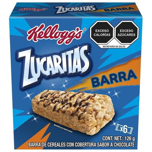 Barras de Cereal Kellogg's Zucaritas Original 126 g