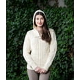 thumbnail image 3 of Ladies Merino Wool Double Collar Zipped Cardigan, 3 of 9