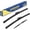 Pinch Tab, variant on 3 wipers Factory Replacement for Benz GL-Class 2013-2016 GL450 GL350 GL550 ML-Class 2012-2015 ML350 ML550 ML63 GLE-Class 2016-2017 Original Equipment Wiper Blades 26"+23"+12"(Set of 3) Top Lock