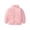 Pink, variant on Cute Warm Padded Jacket for Kids Toddler Boys Girls Long Sleeve Thicken Thermal Zipper Turtle Neck Outerwear