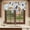 White, variant on Cat Valances for Windows, Decorative Rod Pocket Window Valance Curtains, Funny Cute Fish Leaves Bubble Short Curtain Drapes for Kitchen/Bathroom/Living Room, 2 Panels, 42" W x 12" L