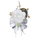 thumbnail image 5 of Ramo de flores de boda, ramo de rosas artificiales, ramo de novia, moda romántica Blanco, 5 of 9