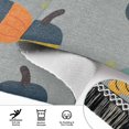 thumbnail image 6 of Yayeee Runner Rug for Bedroom 2'x6' Machine Washable Hallway Non Slip Mat, Cute Acorns Pattern, 6 of 8
