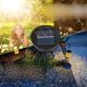 thumbnail image 1 of Lámpara decorativa para jardín con luz LED blanca cálida de polisilicio y celdas solares de 8,5 cm, de hierro forjado, accesorios electrónicos, 1 of 1