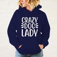 thumbnail image 3 of Nueva sudadera con capucha con estampado de Crazy Dog Lady, sudaderas para hombres y mujeres, sudadera con capucha unisex de manga larga, sudaderas con capucha para parejas, 3 of 5