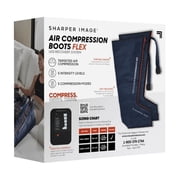 Sharper Image Air Compression Boots Flex Leg Recovery System