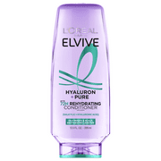 LOreal Paris Elvive Hyaluron Pure Shampoo, Conditioner, and Serum Set for Oily Hair, 13.5 fl oz