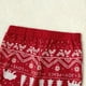 thumbnail image 5 of Conjunto de pijama de manga larga con estampado navideño tradicional para toda la familia, conjunto de ropa de fiesta familiar (resistente al fuego), 5 of 5