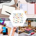 thumbnail image 6 of FORMRS 1-Subject Spiral Notebook 8" x 5" College Ruled 60 Refillable Sheet A5 Hard Cover, Retro Shapes, 6 of 7