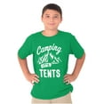 thumbnail image 5 of Camping Its In Tents Funny Outdoors Crewneck T Shirts Boy Girl Teen Brisco Brands L, 5 of 6