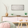 thumbnail image 2 of Stupell Industries Whimsical Grateful Phrase Distressed Wood Pattern Typography Painting Gallery Wrapped Canvas Art Print Wall Art, 13 x 30, 2 of 6
