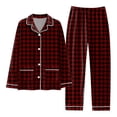 thumbnail image 3 of Men's Pajama & Sets & Loungewear Soft Comfortable Homewear Two-Piece Pajama Set in Solid Color for Relaxing at Home, 3 of 3