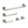 thumbnail image 4 of Kingston Brass Lasdun 5-Piece Bathroom Hardware Set Polished Chrome, 4 of 4