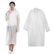 thumbnail image 2 of Poncho de lluvia impermeable portátil unisex perfecto para senderismo o camping (blanco transparente), 2 of 5