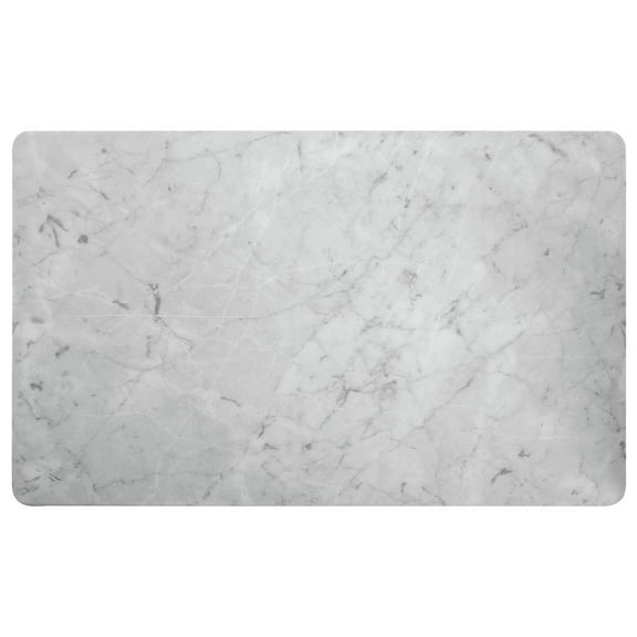 HUBERT Marble Look Cold Food Bar Tile Full Size Melamine - 21"L x 12 3/4"W