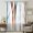Blue, variant on Blue Brown Tree Sheer Curtains 63 Inches Long, Watercolor Forest Art Light Filering Curtains, Breathable Simi Curtain Privacy Drapes for Living Room Bedroom Lightweight Window Treatment