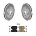 thumbnail image 1 of Transit Auto Front Coated Disc Brake Rotors and Ceramic Pads Kit for Car Toyota Highlander KGA-100427, 1 of 11