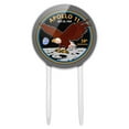 thumbnail image 1 of Acrylic NASA Apollo 11 50th Anniversary Patch with Eagle on The Moon Cake Topper Party Decoration for Wedding Anniversary Birthday Graduation, 1 of 7