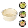 thumbnail image 3 of FUTUREORYY 1Pcs Salad Drainer with Manual Operation in Cream White Color, 3 of 7