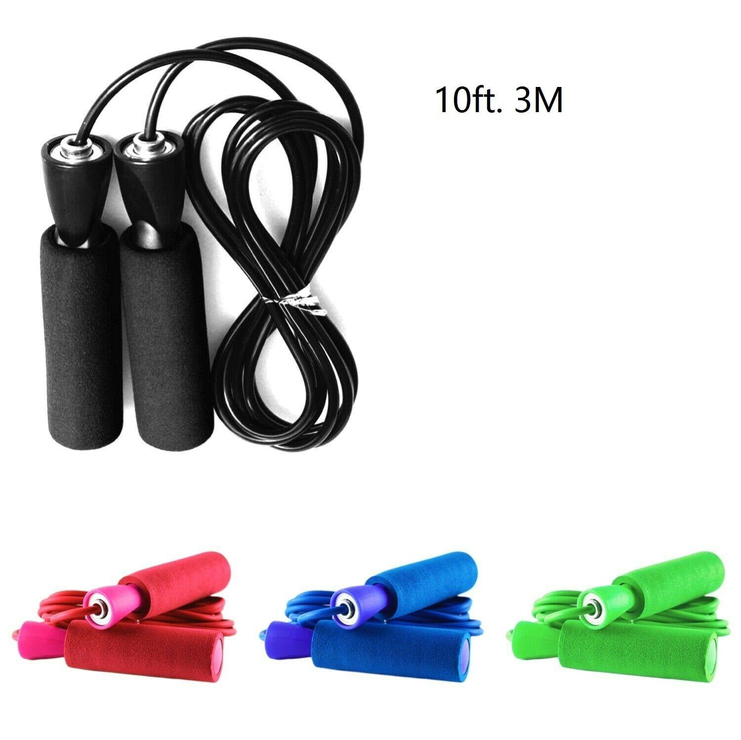 3M Speed Jump Rope Boxing Skipping Aerobic Exercise Adjustable Bearing Fitness 