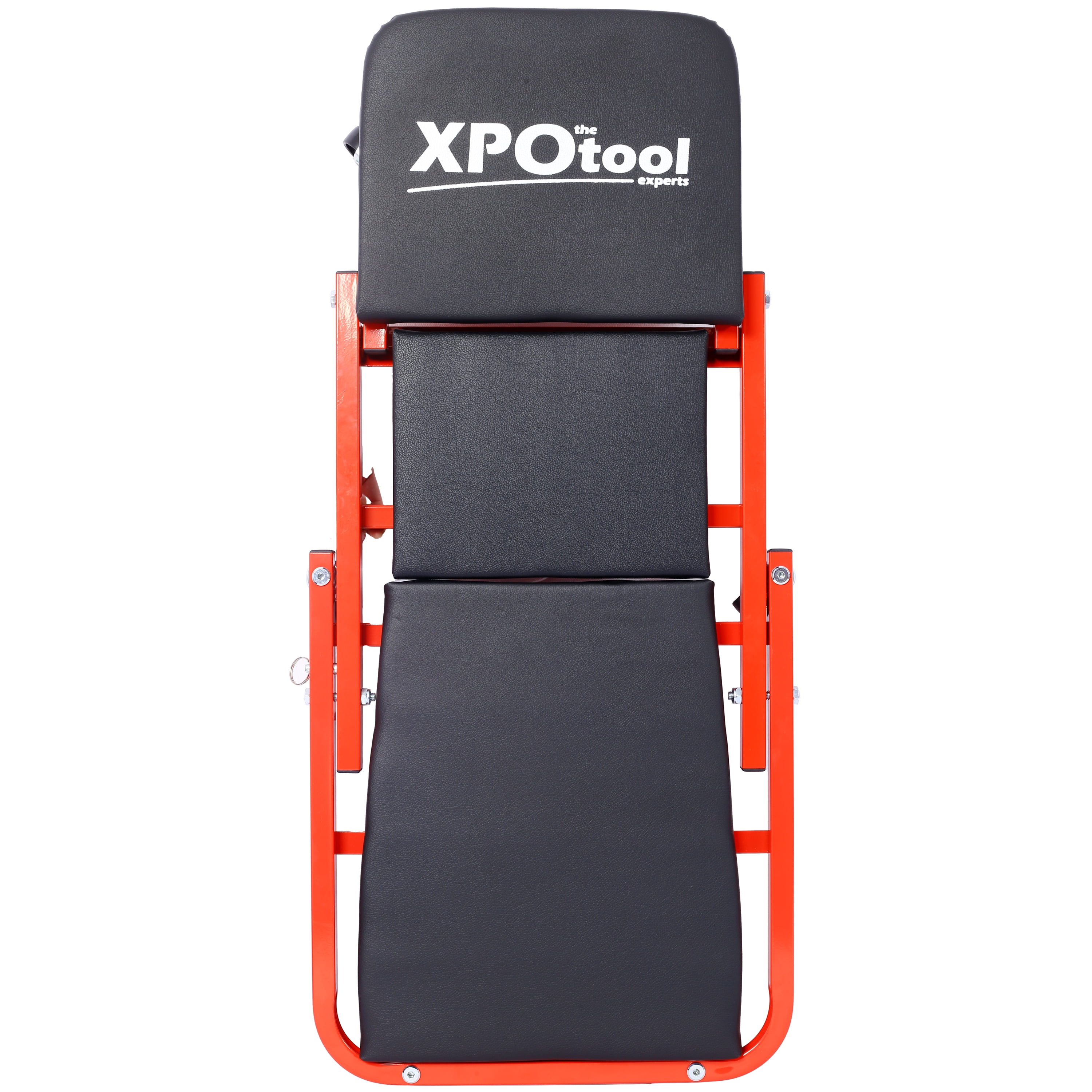 , Mechanic Creeper, Garage Gift, 36" Z Creeper Seat, 2 in 1 Mechanic Gifts, 300 lbs Capacity, Low Profile Creeper with 6 pcs Wheels in Garage/Shop for Fathers Day Tool Gift ,red color, Red ,Steel ,