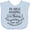 AE-Light Blue, variant on Inktastic My Great Grandma in Heaven Watches over Me Boys or Girls Baby Bib
