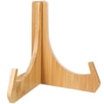 thumbnail image 2 of Miangastore Plate Display Stand Wooden Easel Holder Photo Display Holder Tabletop Decor Decorative Plate Holder Counter Cookbook Stand, 2 of 8