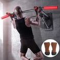 thumbnail image 3 of Weightlifting Wrist Straps with Cowhide Padding - Enhanced Grip, Durable & Comfortable - For Deadlifts & Workouts, 3 of 7