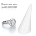 thumbnail image 3 of Jewelry  Display Holder,  Holder Cone Shaped Jewelry  Display Holder for Engagement Or Wedding Rings, 3 of 8