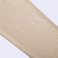 thumbnail image 7 of Hauaitttt Women's Solid Color Loose Comfort and Linen Drawstring Elastic Waist Pocket Straight Leg Trousers Casual Pants Womens Casual Pants Petite Short Casual Pants Women Tall Cute Pants for Women, 7 of 7