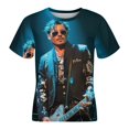 thumbnail image 4 of Johnny Depp Kids Short Sleeve Tee Shirt Novelty Crewneck T-Shirts Unisex Summer Blouse Tops for Boys Girls 100CM, 4 of 8