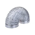 thumbnail image 3 of BIBABLYKE 6Inch Air Aluminum Ducting Dryer Vent Hose Exhaust Duct for Ventilation Fan, 3 of 7