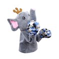 thumbnail image 2 of Marioneta de mano de animales de peluche perfke Juguetes educativos con sonidos y acción de boxeo, 2 of 9