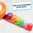 thumbnail image 3 of Cinta de gasa transparente de 50 yardas, cintas de encaje de organza para manualidades de bricolaje, decoración de Navidad, Halloween, bodas, tela para envolver regalos, 3 of 5
